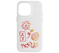 Shadow Awakening Surreal Hand Drawn Symbols T Shirt Case for iPhone 14 Pro Max