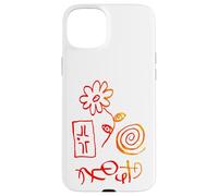 Shadow Awakening Surreal Hand Drawn Symbols T Shirt Case for iPhone 15 Plus