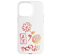Shadow Awakening Surreal Hand Drawn Symbols T Shirt Case for iPhone 15 Pro Max