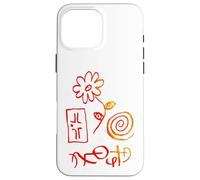 Shadow Awakening Surreal Hand Drawn Symbols T Shirt Case for iPhone 16 Pro Max