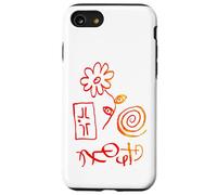Shadow Awakening Surreal Hand Drawn Symbols T Shirt Case for iPhone SE (2020) / 7/8