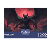 Shadow BatDaunting Jigsaw Puzzles for Adults An Assortment of 1000 Advanced, Impossible-Hard-Difficult Challenging Puzzle Educational Game Pieces - A Formidable And Rewarding Gift for Ambitious Adult