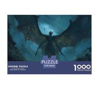 Shadow BatGargantuan Jigsaw Puzzles for Adults Comprising 1000 Advanced And Ruthlessly Difficult Challenging Puzzle Game Pieces - Forged to Be An Heirloom-Quality Gift Jigsaw Puzzles for Adults And K