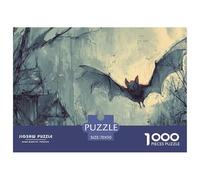Shadow BatIntricate 1000-Piece Jigsaw Puzzles for Adults Presenting A World of Challenging Puzzle Games - These Stand As The Premier Gift Jigsaw Puzzles for Adults And Kids Age 12 Years Up 70x50cm/10