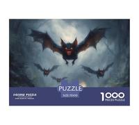 Shadow BatJigsaw Puzzles for Adults Featuring 1000 Advanced And Challenging Educational Games - These Serve As The Quintessential Gift Jigsaw Puzzles for Adults And Kids Age 12 Years Up 70x50cm/1000p
