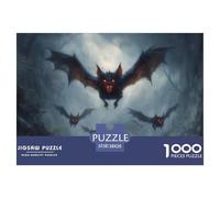 Shadow BatLuxury Jigsaw Puzzles for Adults Featuring 1000 Meticulously Crafted Advanced Challenging Puzzle Game Pieces - Created to Be An Unforgettable Gift Jigsaw Puzzles for Adults And Kids Age 12