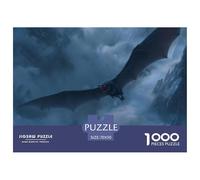 Shadow BatMonumental Jigsaw Puzzles for Adults Featuring 1000 Advanced, Notoriously Difficult Challenging Puzzle Educational Game Pieces - Designed As The Most Memorable Gift Jigsaw Puzzles for Adult