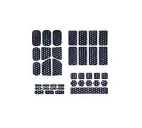 SHADOW BOOLT Mouse Grip Tape,Self-Adhesive,Pre-Cut,Sweat-Resistant,Professional Mice Upgrade Kit, Non Slip (Blue & Purple, Universal Griptape)