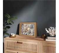 Shadow Box Frame 3D Black Box Frame Square Frame Scrabble Frame Memorabilia 3D (Oak, 12"x12")