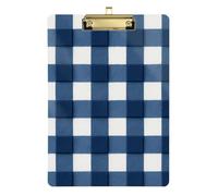 Shadow-Boxed 3D Gingham Hanging Storage Holder Hard Board for Nurses Home Contractor Size 9 x 12