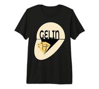 Shadow Bridal Party Wedding Turkish GELIN Bride Premium T-Shirt