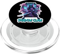 Shadow Claw Steampunk Samurai Cat Owner Lover Ninja Japan PopSockets PopGrip for MagSafe