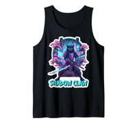 Shadow Claw Steampunk Samurai Cat Owner Lover Ninja Japan Tank Top