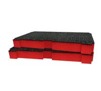 Shadow Comfort Shadow Foam Metabo Metabox L Foam Inserts Cut And Peel Foam (Red 50mm)