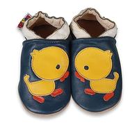 SHADOW DANCE UK 0-6 Months 13 Ducklin duck Baby Leather Shoes Soft Sole Girl Boys Toddler Infant Walking First pram Gift New Born (13-Ducklin, 0_months)