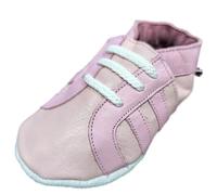 SHADOW DANCE UK 12-18 Months All Pink Sneekers Baby Leather Shoes Soft Sole Girl Boys Toddler Infant Walking First Gift New Born (All Pink Sneekers, 12-18 Months)