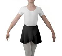 SHADOW DANCE UK Ballet Skirt Pull on Ballet Wrap Skirt Chiffon Dance Skirts with Elastic Waistband for Girls Women