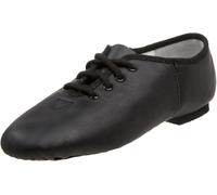 SHADOW DANCE UK - Black Lace-Up Jazz Shoes Girls - Leather Ballet Shoes with Cotton Lining - Split Sole for Dance, Gymnastics & Theatre (UK Footwear Size System, Adult, Women, Numeric, Medium, 3)