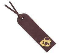 SHADOW DANCE UK Genuine Leather Bookmark Handmade for Women and Men - High Quality - Soft to Touch - Ideal for Gift to Bookworms and Readers (Love Cats)