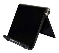 SHADOW DANCE UK Mobile Phone Holder tablet Desk Stand Foldable Travel Adjustable Portable Video Call Mount Compatible Adjustable (Black)