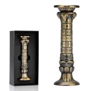 Shadow Dice - World’s 1st Candlestick Dice Set 7-in-1 Magnetic Spinner Dice with Precision Bearing Unique TTRPG Dice for Roleplaying Games DM Gift Tabletop Gaming Decor (Bronze)