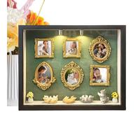 Shadow Diorama Display - Diy Layered Box Kit, Craft Frame Featuring Handcrafted Depth Scenes, Decorative Home Accessory Delivering Artistic Miniature Illusion, Collector’s Project for Tables