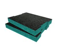 Shadow Foam Bosch L-Boxx Foam Inserts 2013-2016 Cut And Peel Foam (Teal 50mm)
