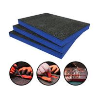 Shadow Foam Cut And Peel Tool Box Organiser - Value Pack (600 X 420mm) - Blue 50mm Pack Of 3