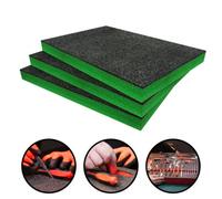 Shadow Foam Cut And Peel Tool Box Organiser - Value Pack (600 X 420mm) - Green 50mm Pack Of 3
