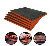 Shadow Foam Cut And Peel Tool Box Organiser - Value Pack (600 X 420mm) - Orange 30mm Pack Of 5