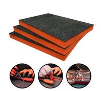 Shadow Foam Cut And Peel Tool Box Organiser - Value Pack (600 X 420mm) - Orange 50mm Pack Of 3
