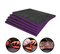 Shadow Foam Cut And Peel Tool Box Organiser - Value Pack (600 X 420mm) - Purple 30mm Pack Of 5
