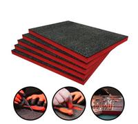 Shadow Foam Cut And Peel Tool Box Organiser - Value Pack (600 X 420mm) - Red 30mm Pack Of 5