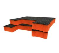 Shadow Foam Dewalt Deep Pro Organiser Foam Insert (Orange 50mm)