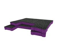 Shadow Foam Dewalt Deep Pro Organiser Foam Insert (Purple 30mm)