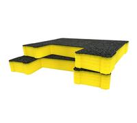 Shadow Foam Dewalt Deep Pro Organiser Foam Insert (Yellow 50mm)