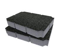 Shadow Foam Dewalt Toughsystem 2.0 Deep Half Toolbox Foam Inserts (Grey 50mm)