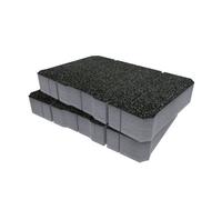 Shadow Foam Dewalt Toughsystem 2.0 Half Width Organiser Foam Inserts (Grey 50mm)