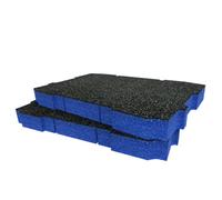 Shadow Foam Dewalt Toughsystem 2.0 Rolling Toolbox Foam Insert (Blue 50mm)