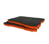 Shadow Foam Dewalt Toughsystem 2.0 Rolling Toolbox Foam Insert (Orange 30mm)
