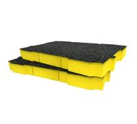 Shadow Foam Dewalt Toughsystem 2.0 Rolling Toolbox Foam Insert (Yellow 50mm)