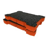 Shadow Foam Dewalt Toughsystem 2.0 Tray Foam Inserts Cut And Peel Foam (Orange 50mm)