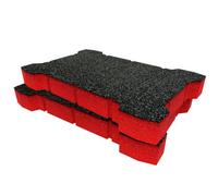 Shadow Foam Dewalt Toughsystem 2.0 Tray Foam Inserts Cut And Peel Foam (Red 50mm)