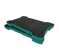 Shadow Foam Dewalt Toughsystem 2.0 Tray Foam Inserts Cut And Peel Foam (Teal 30mm)