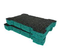 Shadow Foam Dewalt Toughsystem 2.0 Tray Foam Inserts Cut And Peel Foam (Teal 50mm)