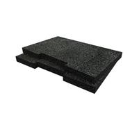 Shadow Foam Dewalt Toughsystem Drawers Foam Insert Cut And Peel Foam (Black 30mm)