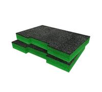 Shadow Foam Dewalt Toughsystem Drawers Foam Insert Cut And Peel Foam (Green 50mm)