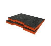 Shadow Foam Dewalt Toughsystem Drawers Foam Insert Cut And Peel Foam (Orange 30mm)