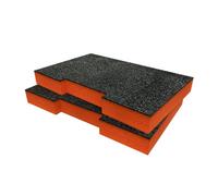 Shadow Foam Dewalt Toughsystem Drawers Foam Insert Cut And Peel Foam (Orange 50mm)