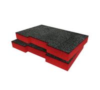 Shadow Foam Dewalt Toughsystem Drawers Foam Insert Cut And Peel Foam (Red 50mm)